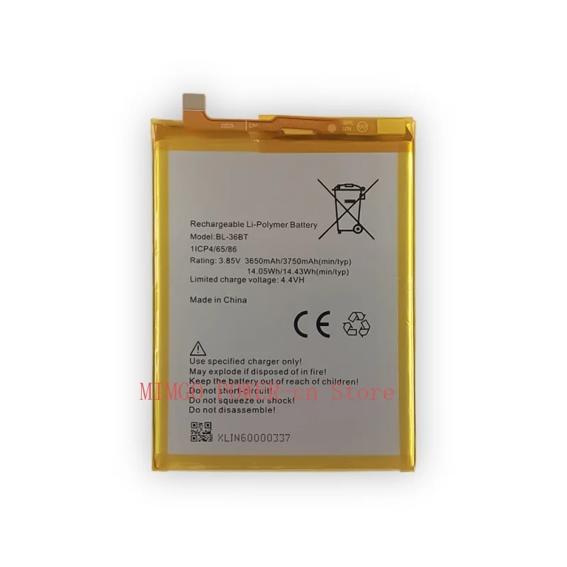 

For Tecno Cf7/8 CA7/8 Camon11/11pro/X/I Mobile Phone BL-36BT Battery