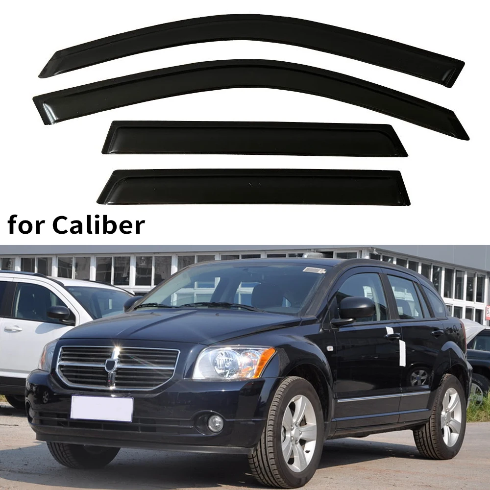 

Оконный козырек для Dodge Caliber 2007 2008 2009 2010 2011 2012, ветровые дефлекторы, защита от дождя, дверной козырек, вентиляционные шторы, вентиляционный козырек