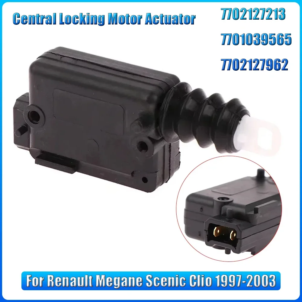 

Central Locking Motor Actuator 2 Pin Central Locking Actuator for Renault Megane Scenic Clio 1997-2003 7702127213 Exterior Parts