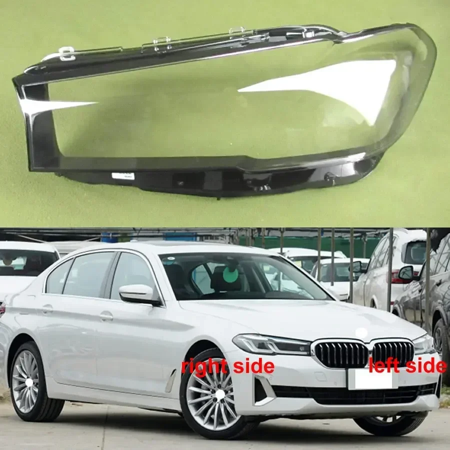 

Для 2020, 2021 2022, BMW 5 серии G30 G38, автомобильные аксессуары, прозрачный абажур для фар, абажур, линза из плексигласа