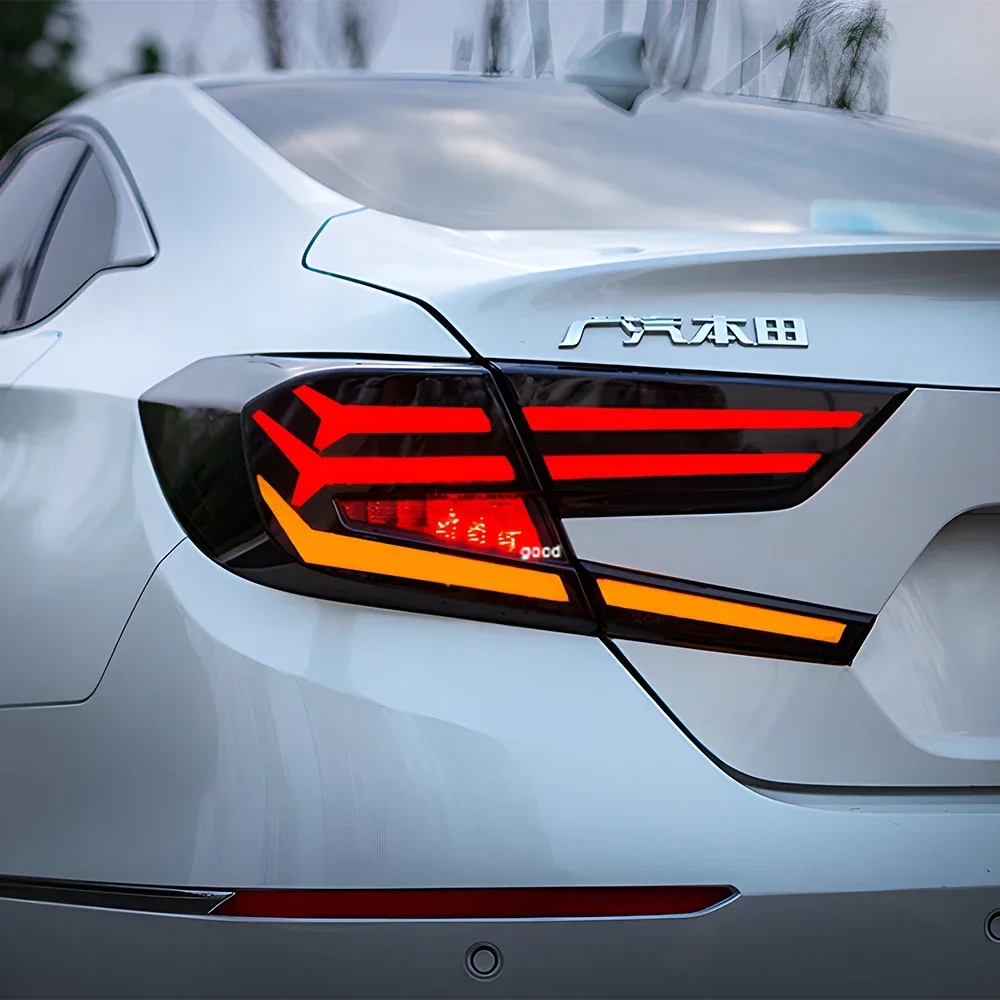 

Auto Rear Back Lamps For Honda Accord 2018-2021 LED Car Taillights Assembly Upgrade Dynamic Blink Signal Light Tool Accessories