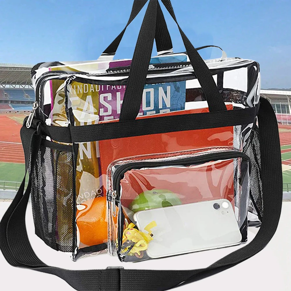 Transparent Travel Toiletry Bag Portable Handheld Travel Washing Bag For Hand Cream Body Lotion