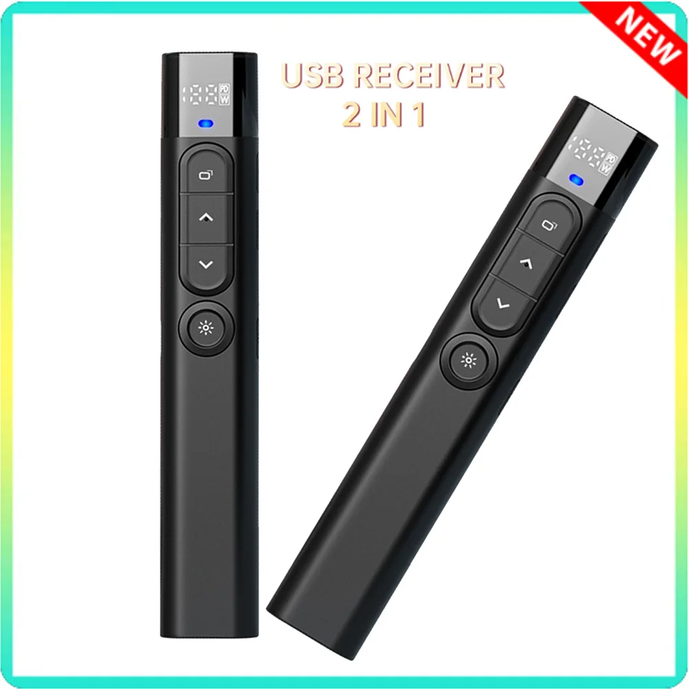 Multi Wireless Presenter PPT Page Turner USB Pointer with Remote Control Infrared Presenter Pen For Projector Powerpoint Slide