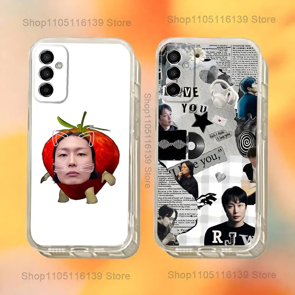

R-Roh J-Jae W-Won Phone Case For Samsung S24,30,21,22,23,20 FE,lite,PIus,Ultra,5G,Note,9,10 Transparent Cover