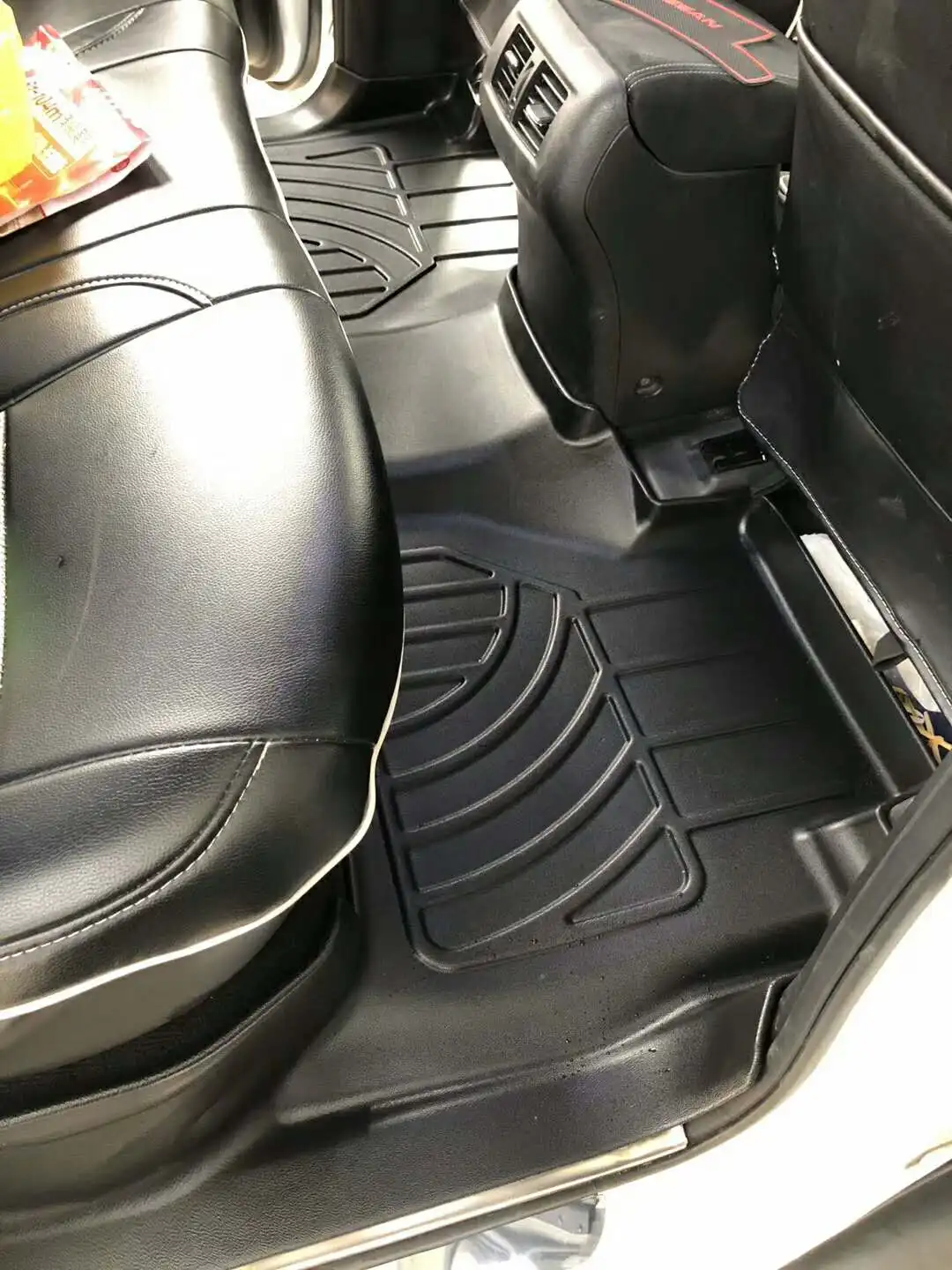 Use for D23 NISSAN Navara car carpet NISSAN Navara car floor mat Navara Full Set Trim to Fit For Navara waterproof floor mat D23