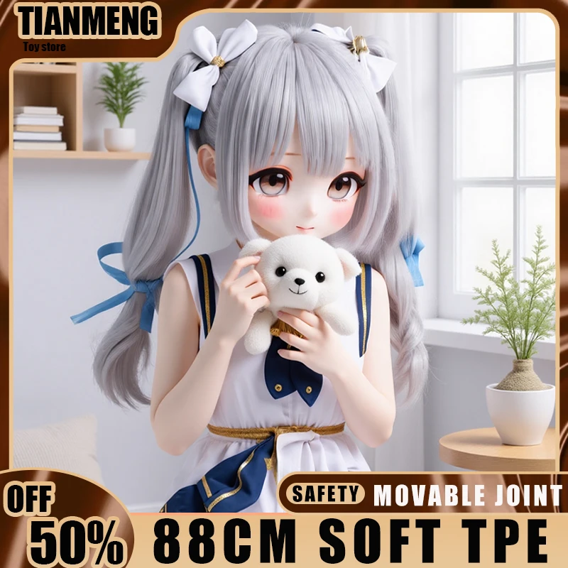 

Мини-кукла RENHEYUOU, кукла BJD, модель кампуса с двойным хвостом, аниме-кукла, мобильная совместная коллекция, мультяшная кукла, мягкое тело