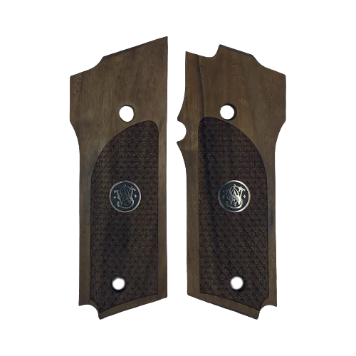 

KSD Brand Smith Wesson Mod 59 Compatible Walnut Grips Dragon Skin