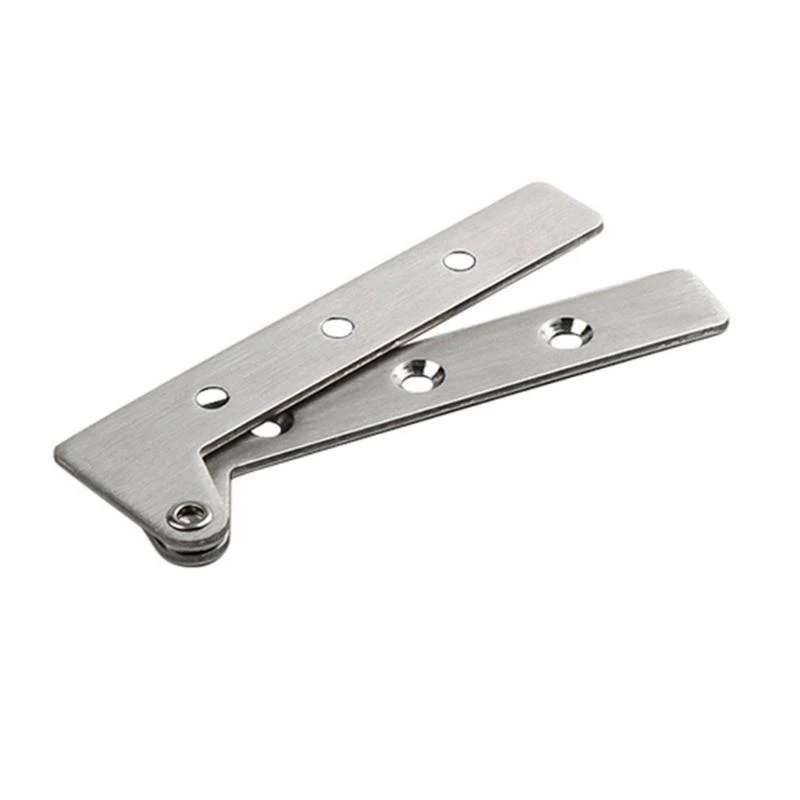 JU64 Hardware Stainless Steel Rotating Invisible Door Pivots Hinge Tone Rotation Door Hardware Door Hinge Hardware for Booksh