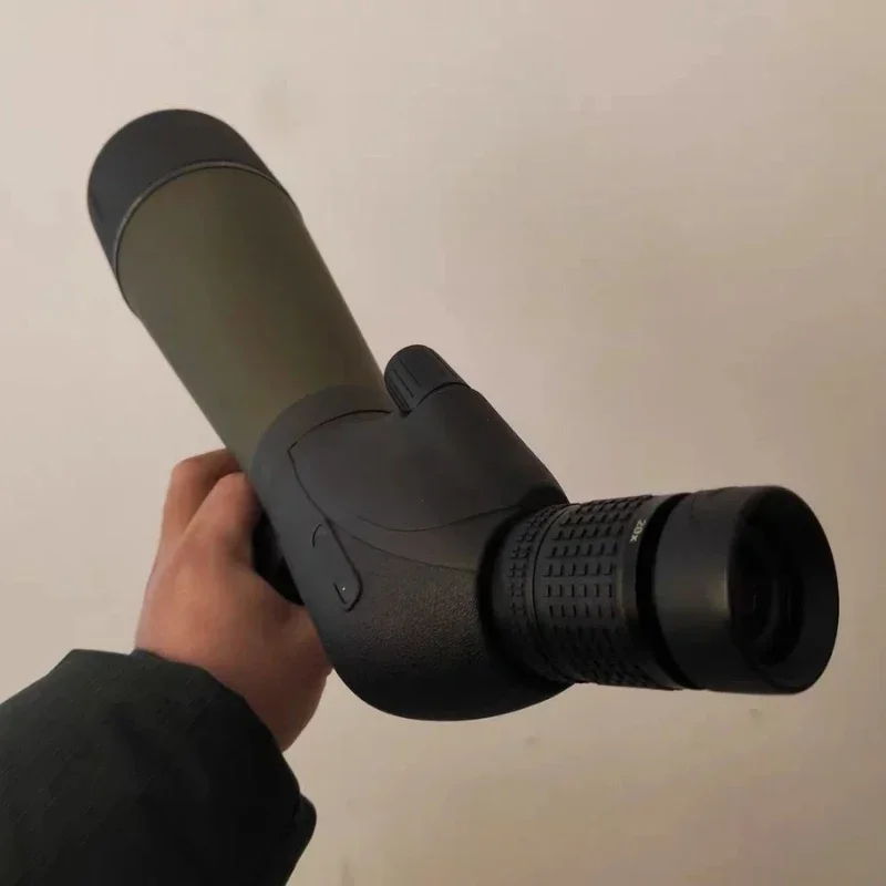 25-75X80 Bird Watching Scope Large Aperture Waterproof High Definition Low Light Night Vision Monocular For Target Shooting