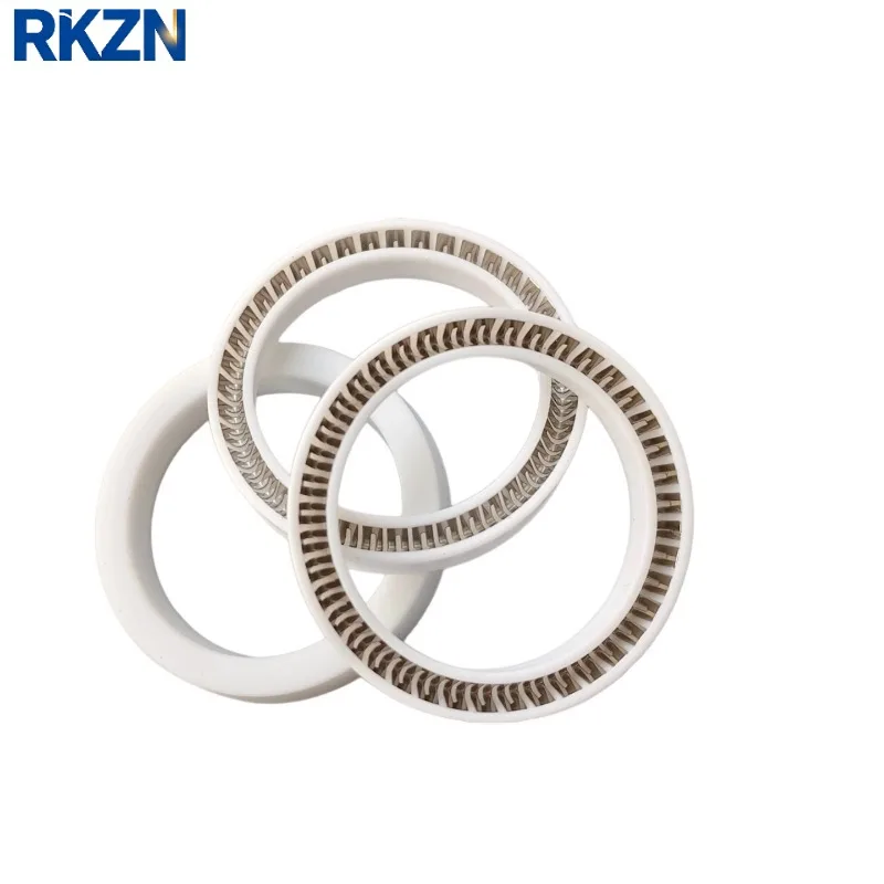 PTFE Spring Energized Seal, Shaft & Bore Teflon Seal Ring with Multiple Size and Non-Standard Customization