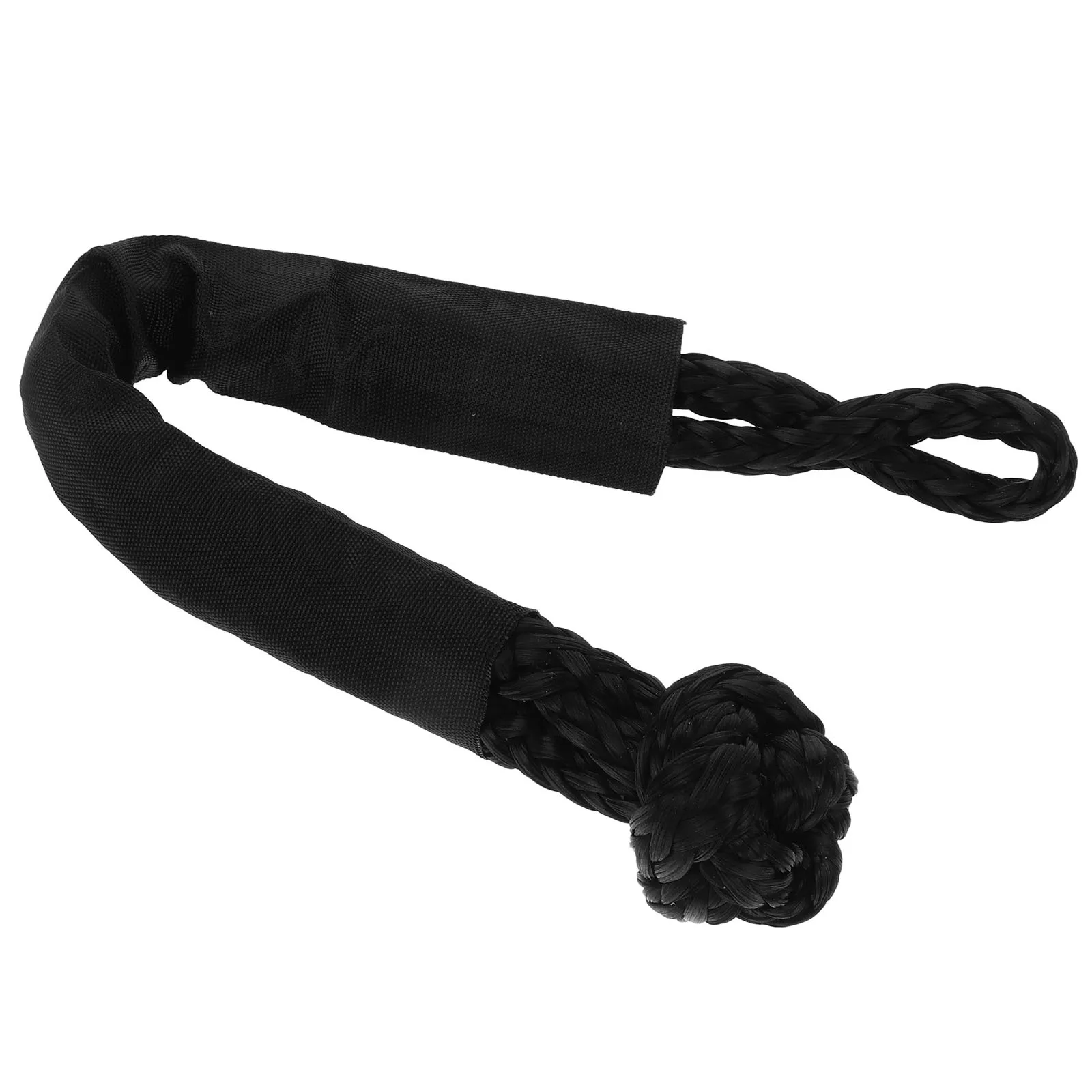 

1 pc Flexible Shackle High Strength Towing Recovery Rope For Car Truck Winch Mud Snow Rescue Synthetic Cable Shackle