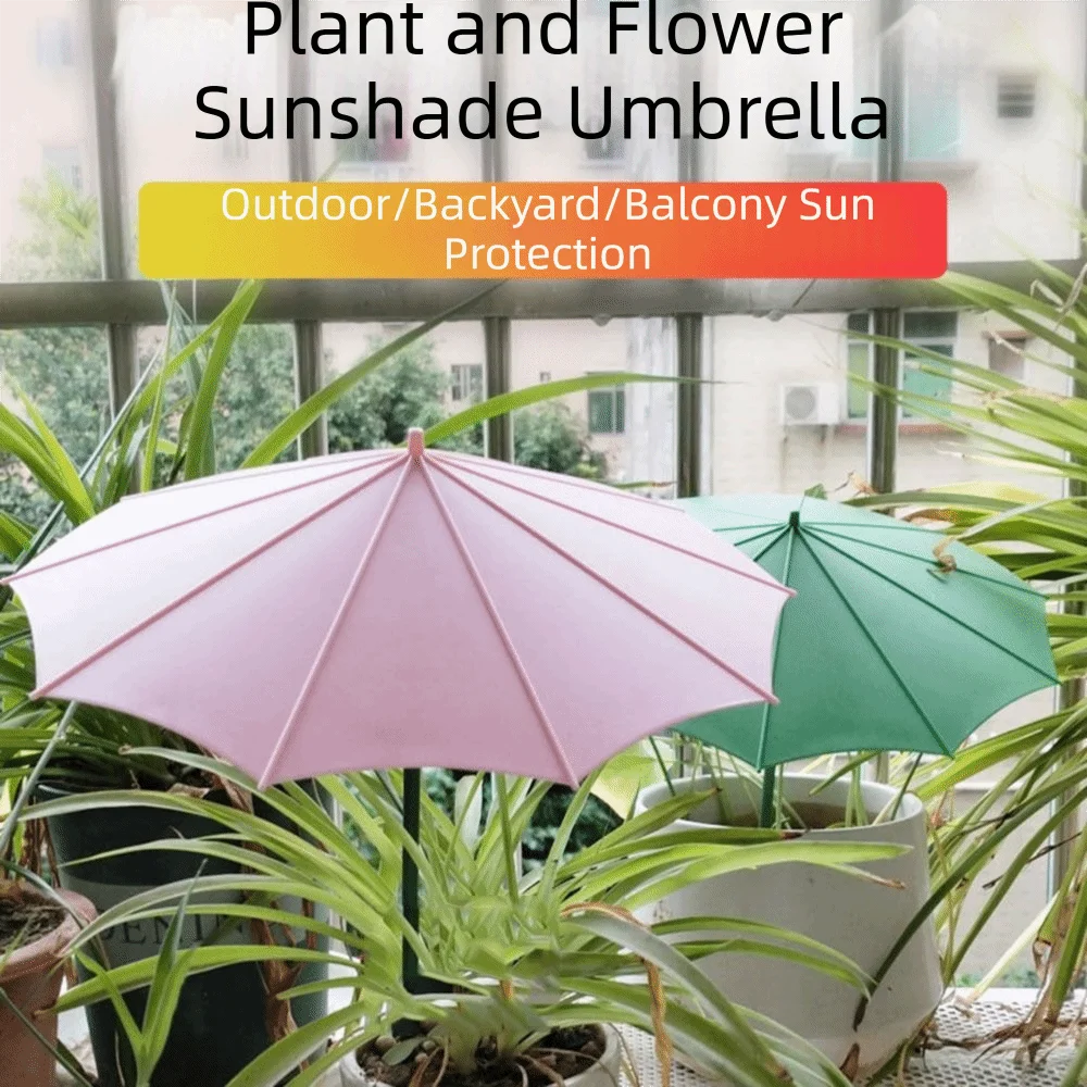 3Pcs Weather proof Sunshade Cloth Plant Shade Umbrella Reusable UV Protection Outdoor Plant Sunshade Sunshade Canopy