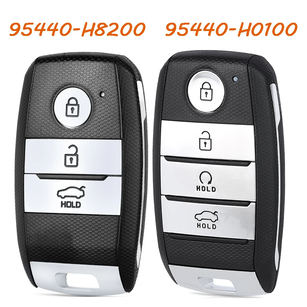 

KEYECU 95440-H8200 95440-H0100 для Kia Rio 2021 Stonic 2022 2023 433 МГц пульт дистанционного управления SYEC3FOB1611