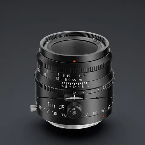 TTArtisan Tilt 35mm F1.4 APS-C Obiettivo per fotocamera ad ampia apertura per Sony A7S FX3II Fuji X-A1 X-E1 Nikon Z30 Z5 Canon R10 Olympus EPM1