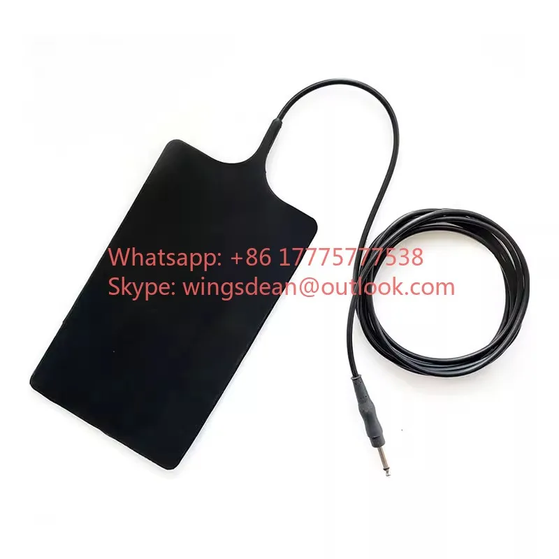 Reusable Electrosurgical Grounding Pads /patient Plate/esu Plate Silicone Negative Electrode Plate Connecting Wire