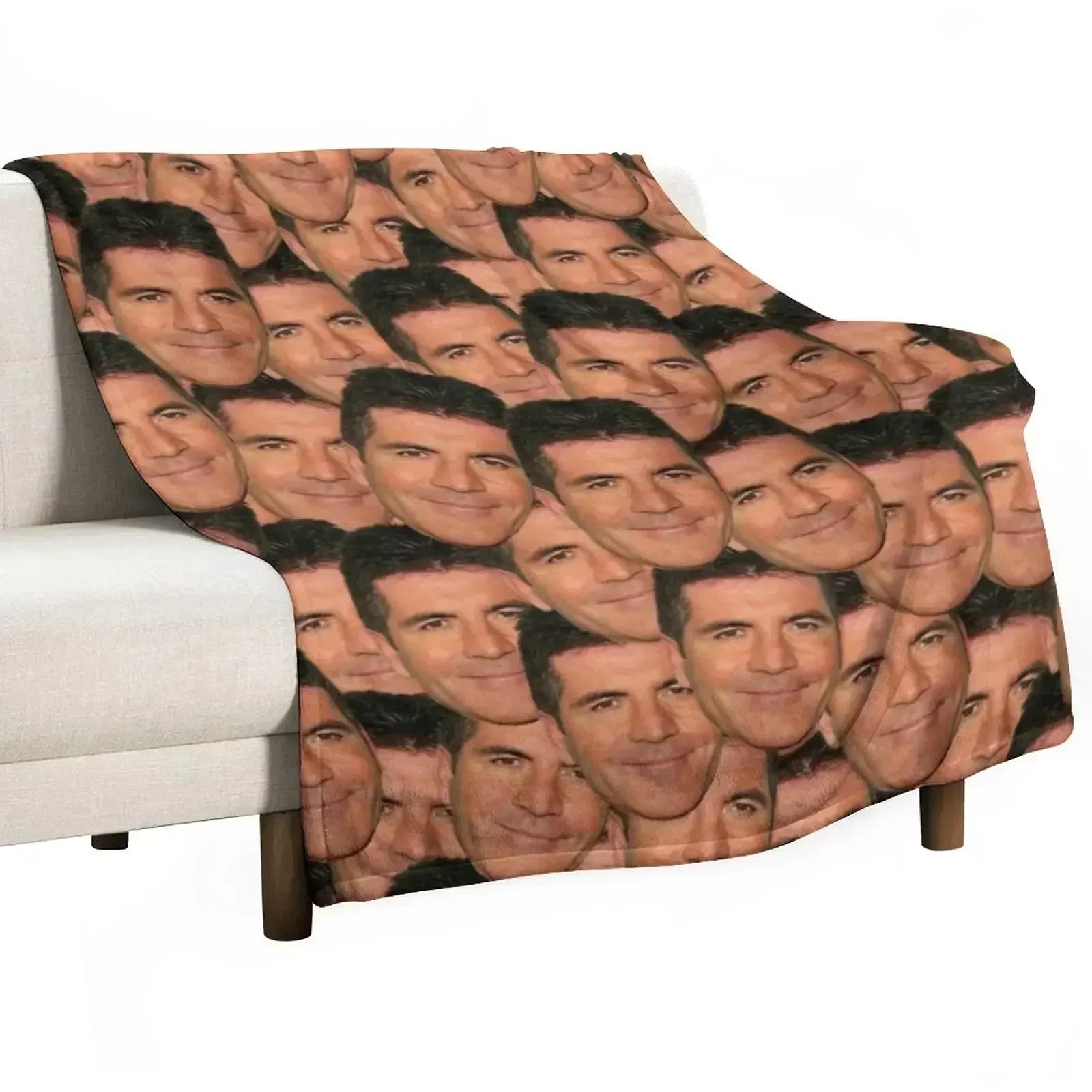 New Simon cowell Throw Blanket Decorative Sofa Shaggy Blankets Sofas Of Decoration Furry Custom Plaid on the sofa Blankets