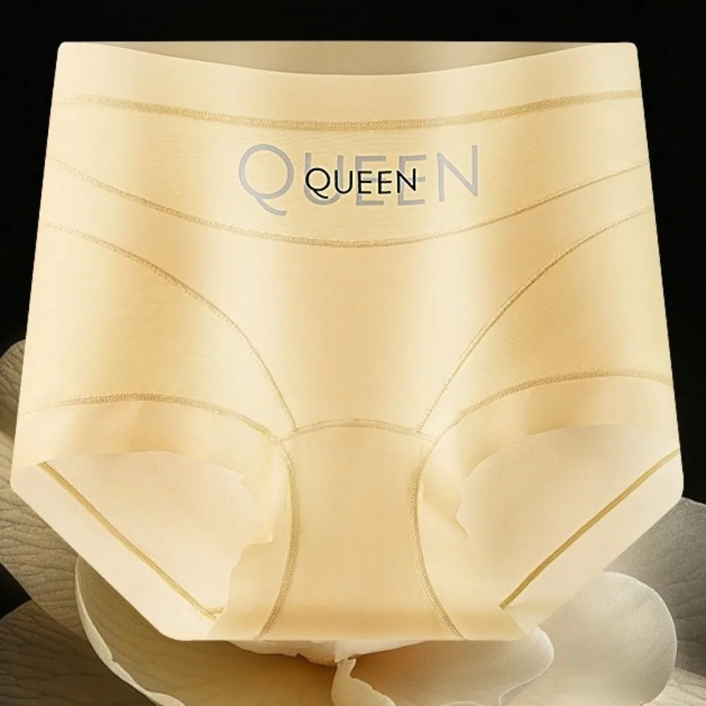 High Waist Thin Shapewear Panties Letters Tummy Control Underwear Postpartum Body Shaper Mesh Belly Contracting