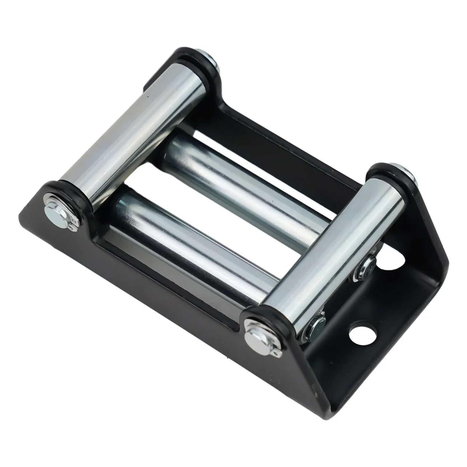 

Heavy Duty Roller Fairlead for ATV UTV Galvanized and Chrome Plated Rollers Provides Superior Protection and Cable Management