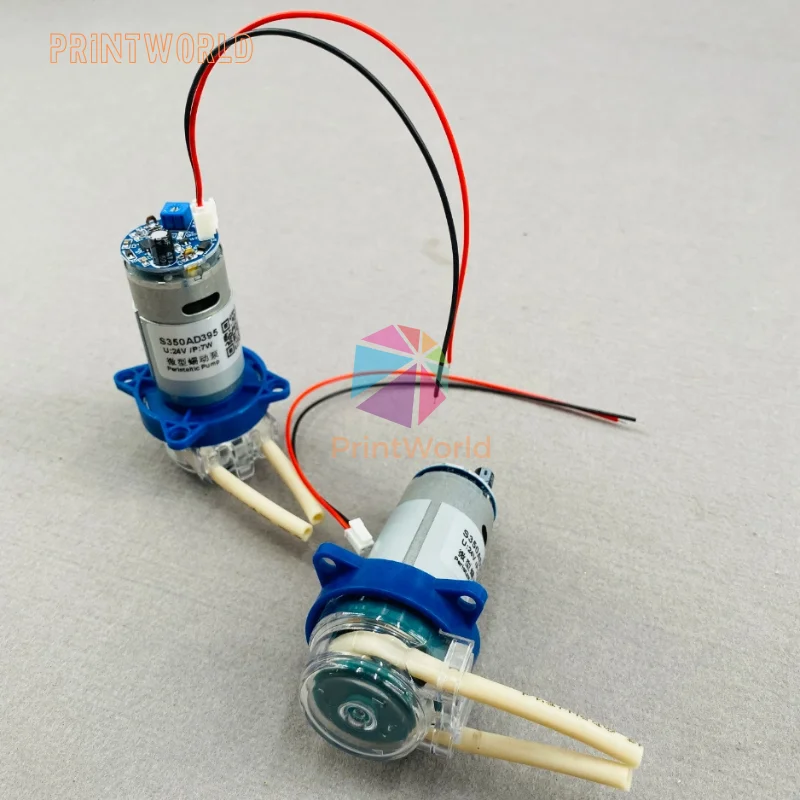 Neue 24v 7w dc für dtf weiße tinten zirkulation mit geschwindigkeit regel karte xp600 / i3200 kopf dtf drucker perist altis che pumpe