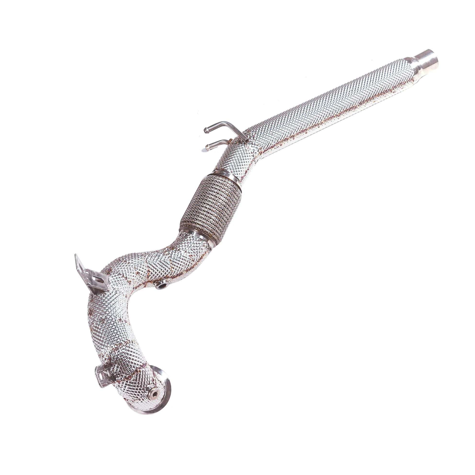 

Suitable for Volkswagen Golf 7.5tsi 1.4T 304 stainless steel high-performance no Cat downspout exhaust with insulation layer