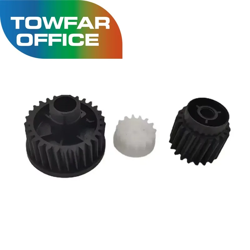 1SET GR-M525-20T RU6-8293-000 Lower Pressure Roller Fuser Drive Gear kit 15T 20T 29T for HP M521 M521dn M525 M525f M525dn M525c