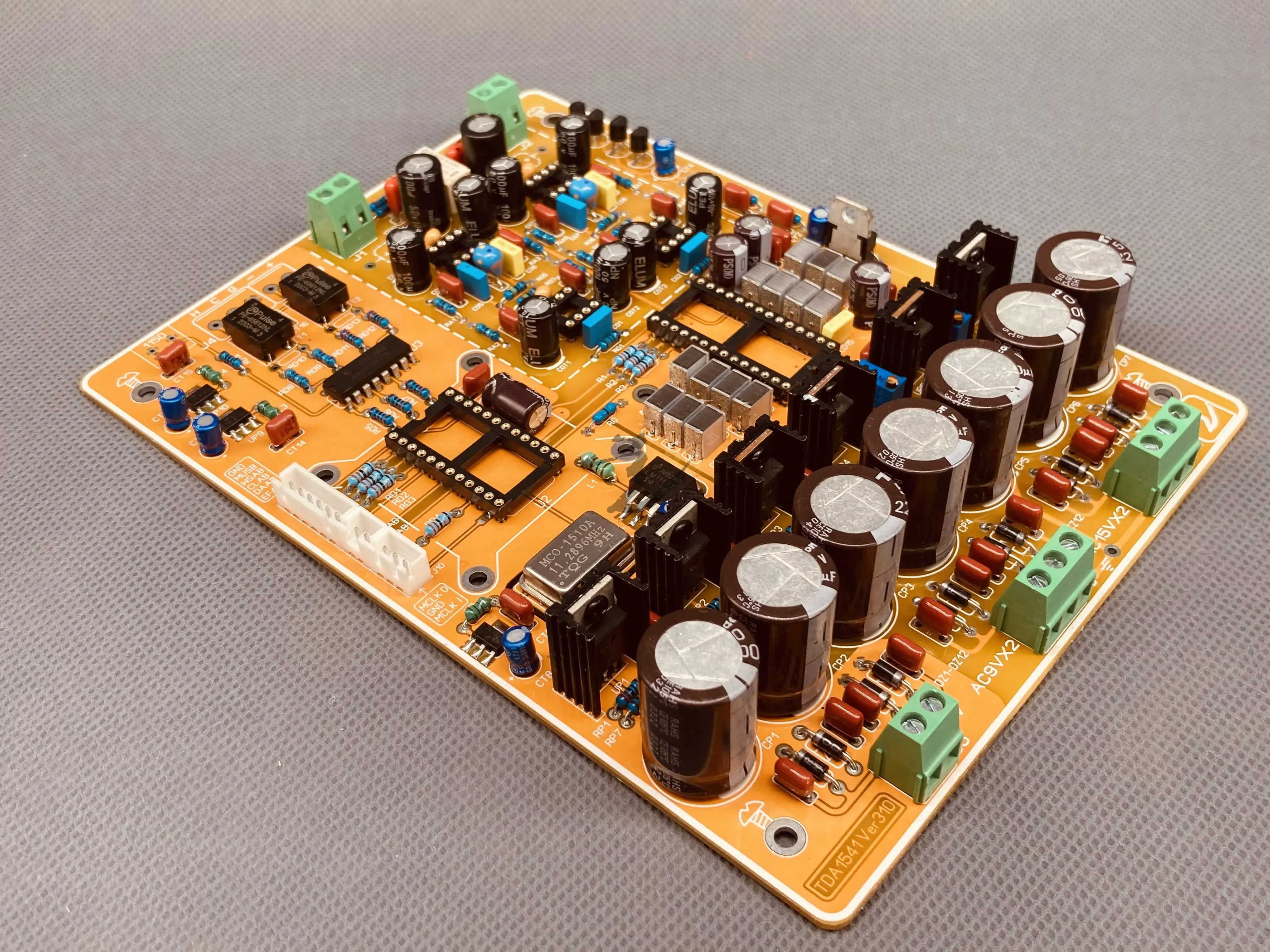 TDA1541 decoder board For 310  dedicated   modified CDM4 bald movement