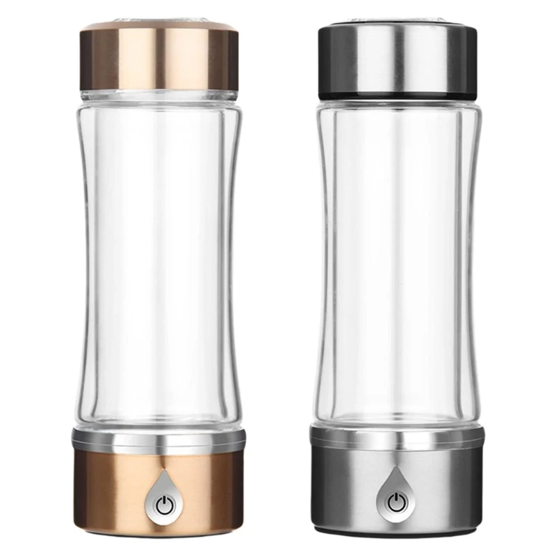 D0AB Hydrogens Rich Water Maker Portable USB Rechargeable Water Generator Ionizer Cup