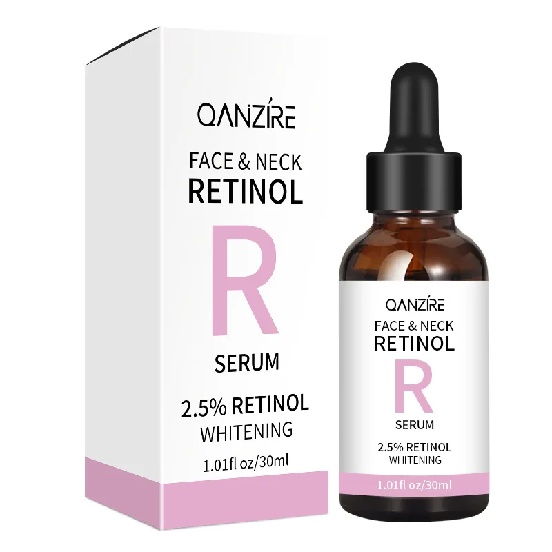 Gezicht & Nek Retinol Serum Anti-Rimpel & Stevige En Elastische & Diepe Reparatie Whitening En Anti-Aging, 30Ml