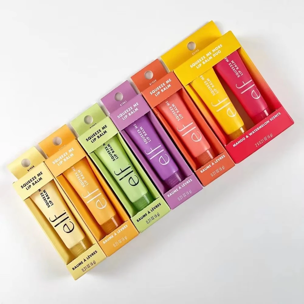 ELF Glow Reviver Lip Oil Ultra Glossy Non Sticky Hydrating Plush Lip Gloss High Shine Sheer Tint Minty Fresh Makeup With Box