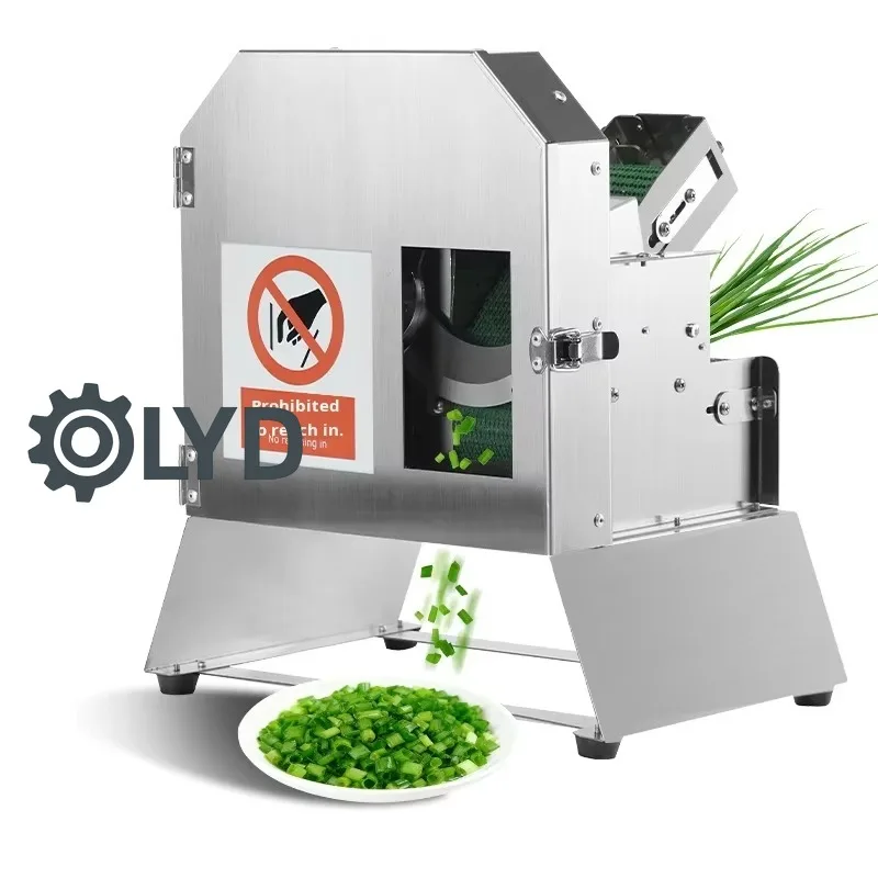 Multi Function Commercial Electric Stainless Steel Automatic High Speed Vegetable Cutter for Onion Bean Sprouts Potato Carrot