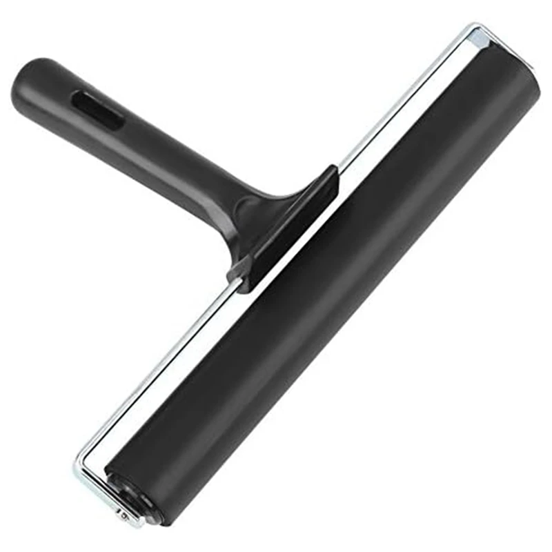 8-Inch Rubberen Roller, Brayer Rolborstel Voor Diy Art Craft Schilderen, Print, Print, Print, Inkt En Stempelen