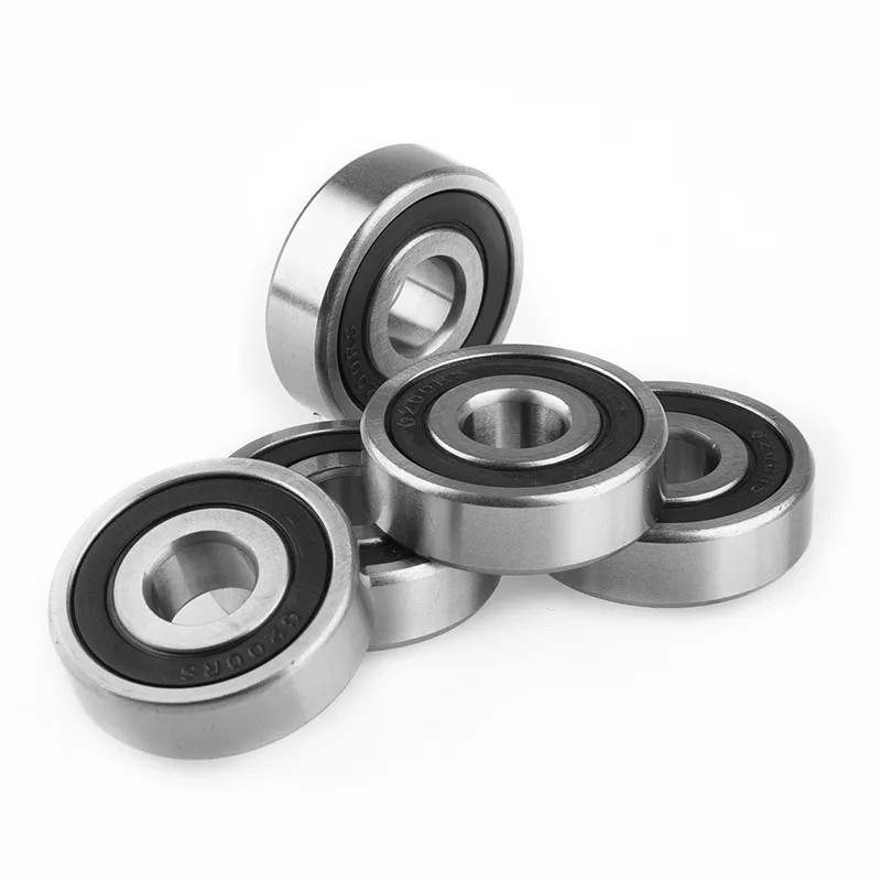 

2-10PCS 6200rs 10pcs double Rubber sealing cover deep groove ball bearing 6200-2RS 10*30*9 mm