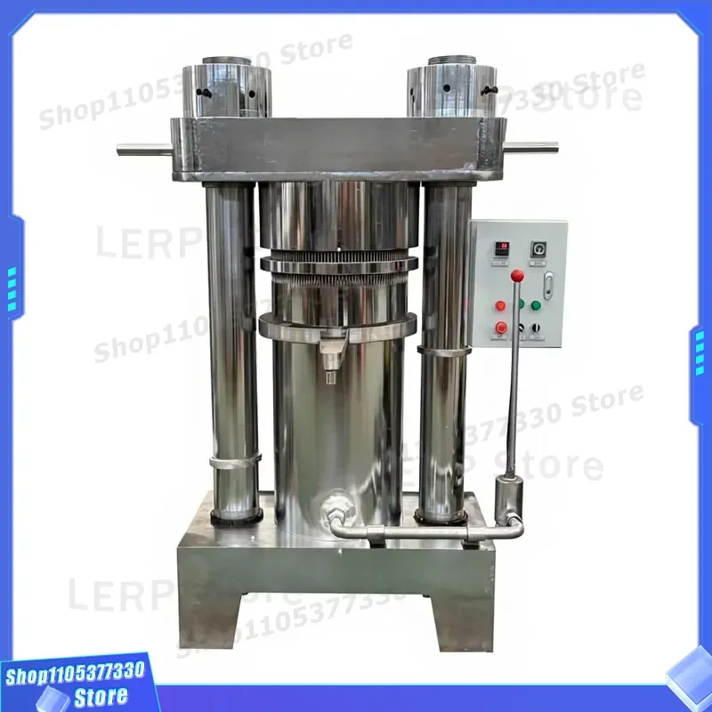 2025 Hydraulic Oil Press Machine for Cocoa Butter Grape Seed and Flaxseed Extraction High Efficiency Cold Press Equipment