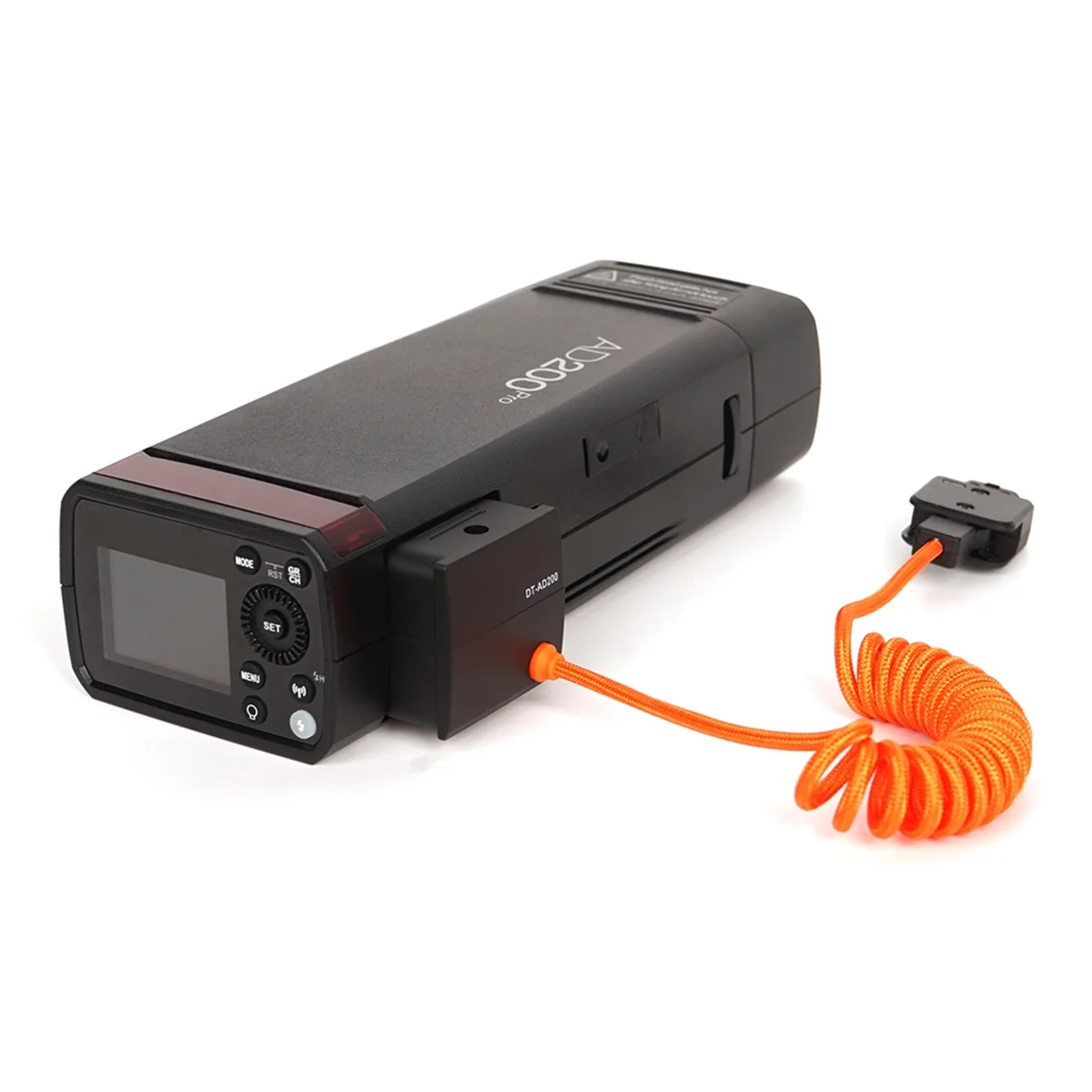 

Popular_DT-AD200 Dummy Battery for Godox Flash Lights AD200/AD200Pro/AD300Pro