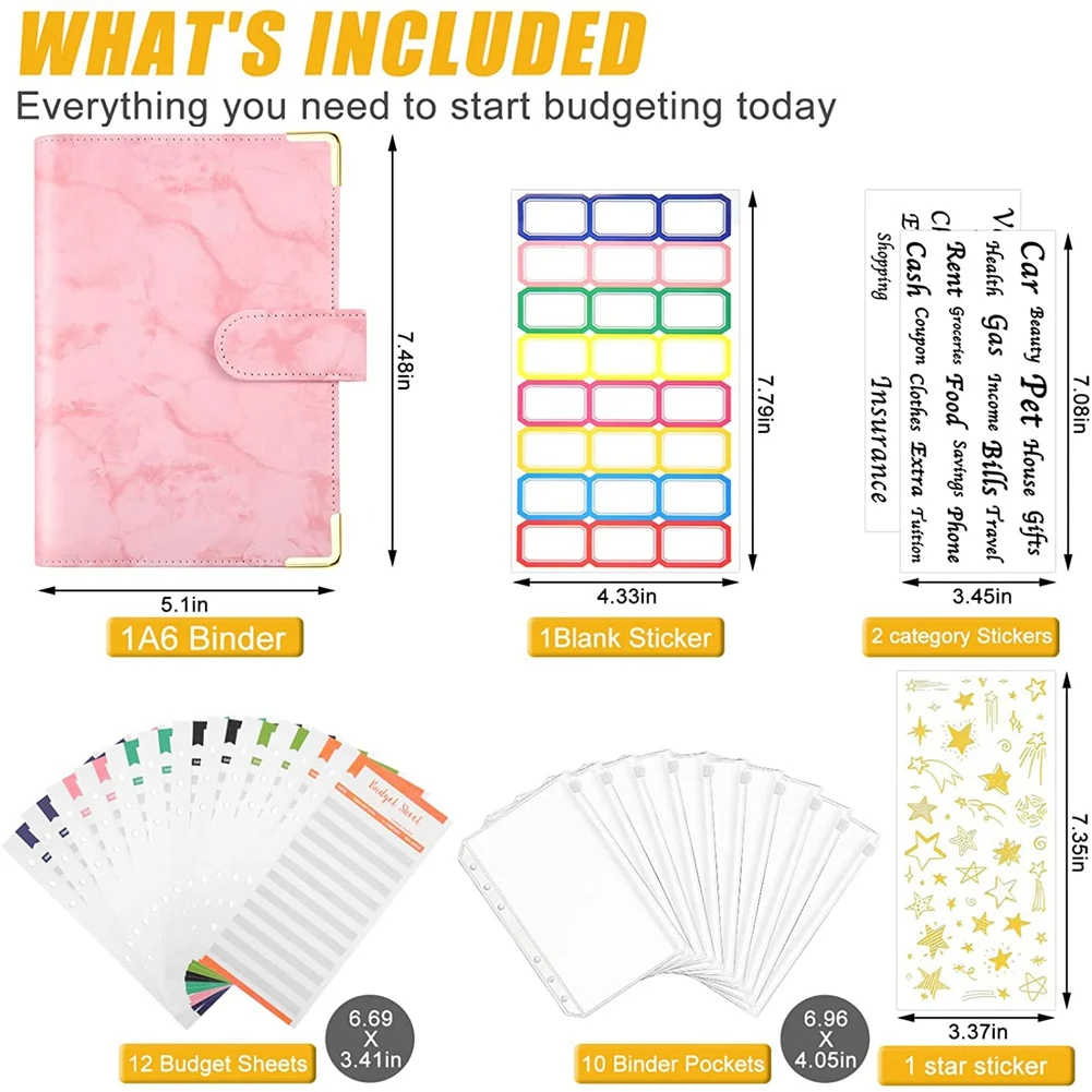 ตัวจัดระเบียบเงิน A6เป็นเงินสดเอกสารงบประมาณพร้อมซองเงินสดซองจดหมายราคาประหยัดออแกไนเซอร์สำหรับเงิน C