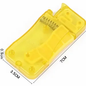 Threading -Gerät von 1/2 Einheiten mit Federbeckenvorrichtung, Thread -Lead -Gerät, Nadelleser (Gelb) 12 Hauptverkaufsfeder in Metro - №6