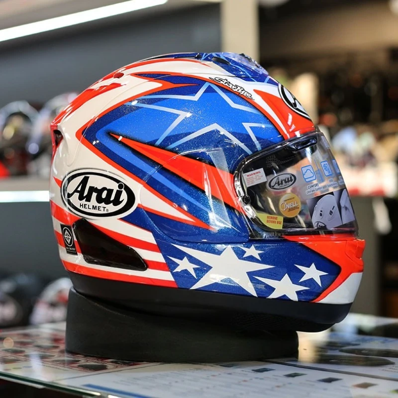 RX-7 GP HAYDEN WSBK Casco de motocicleta RX7 Casco integral RX7 GP Corsair-X RX-7V Casco Tamaño M-XXL Japón