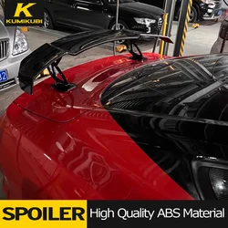Carbon Fiber Universal Use Rear Trunk Lid Car Spoiler Wings For Mostly Sedan Coupe Vehicles V Style Glossy Black White Red