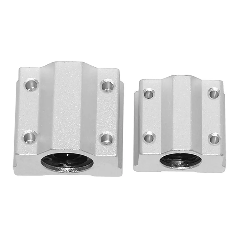 SCS8UU SCS10UU SCS12UU Linear Ball Bearing CNC Router Aluminium Slide Bushing Block SCS16UU SCS20UU Lightweight Guild Rail Shaft