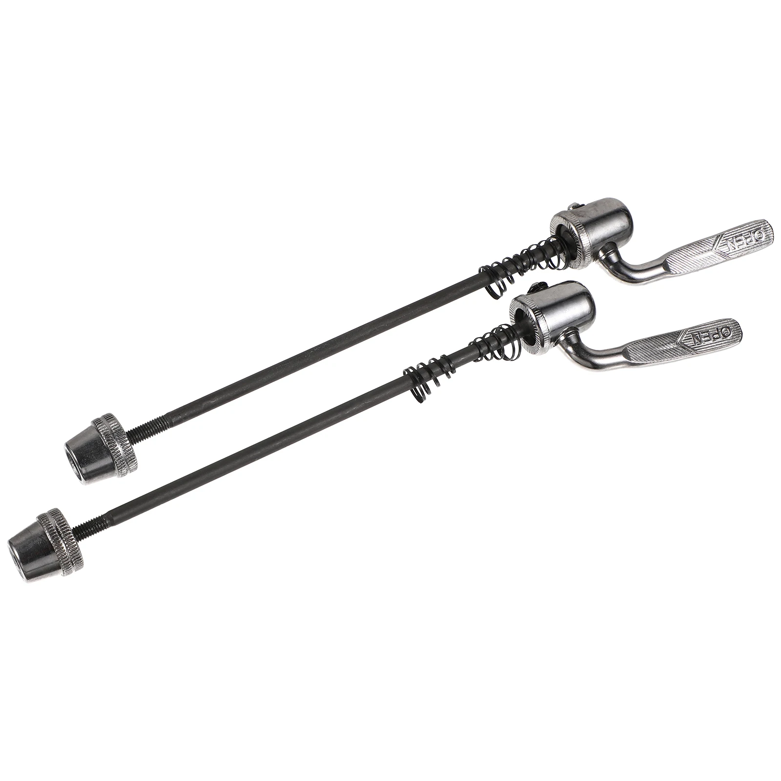 

2pcs Rear Wheel Skewer Steel Quick Release Axle for Bike Trainer Suitable Mountain Road Bikes Replacement Part