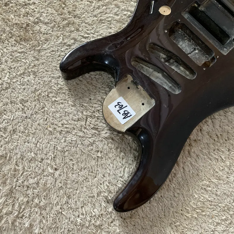 7 Strings Solid Basswood SSH Pickup  Electric Guitar Body Floyd Rose Tremolo Right Hand for DIY Stock Item AB703