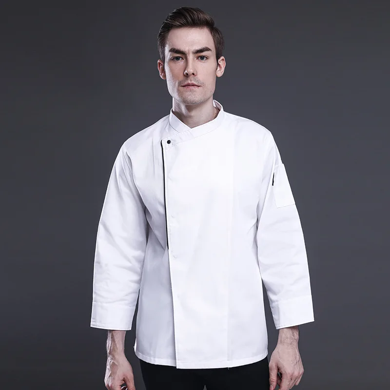 C310 Chef Jacket Chef Uniform for Women Cook Coat  Kitchen Chef Uniforms Professional Restaurant Chef Clothes Waiter Jacket