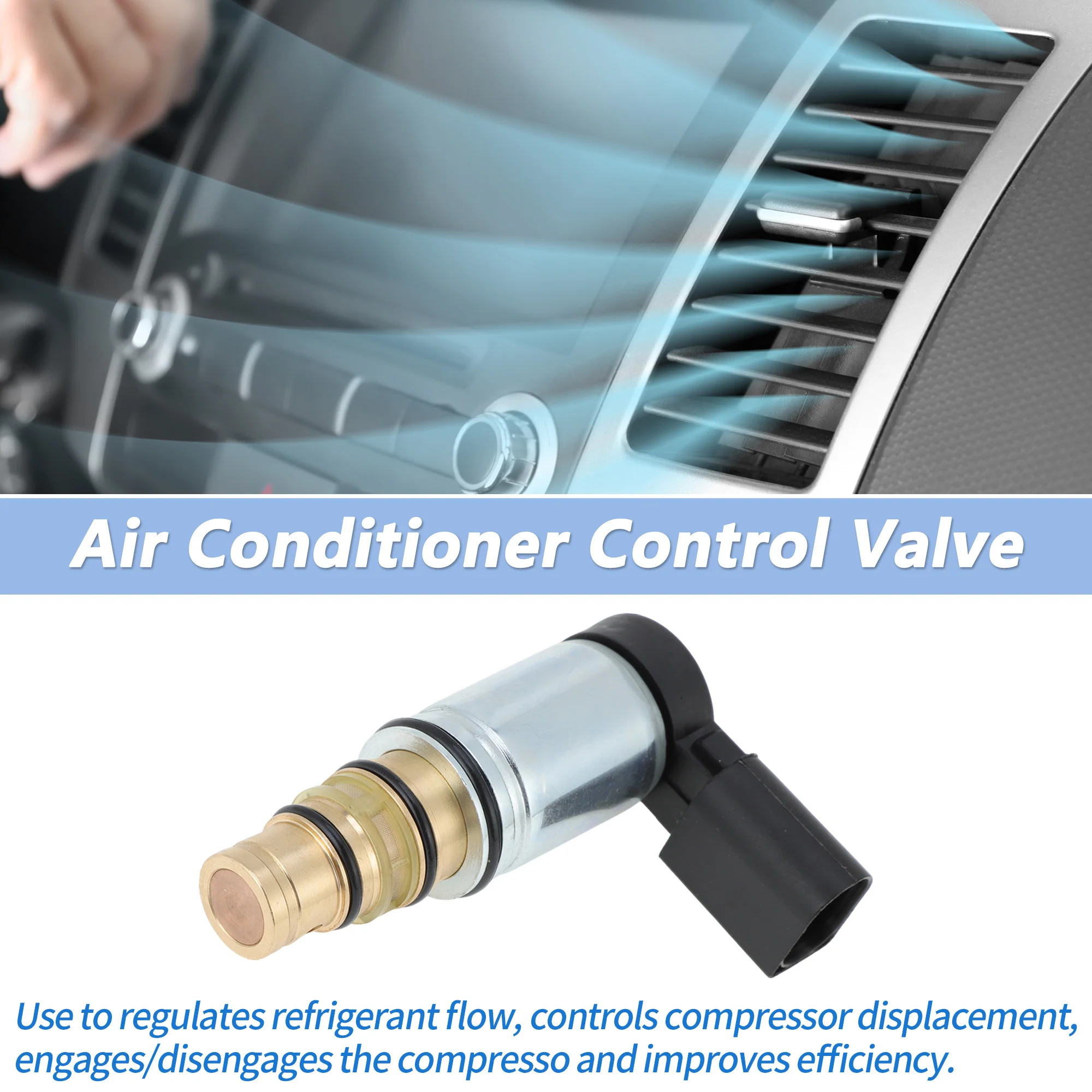 

Электромагнитный клапан управления компрессором переменного тока UXCELL для PXE16 PXE14 для Volkswagen для Audi