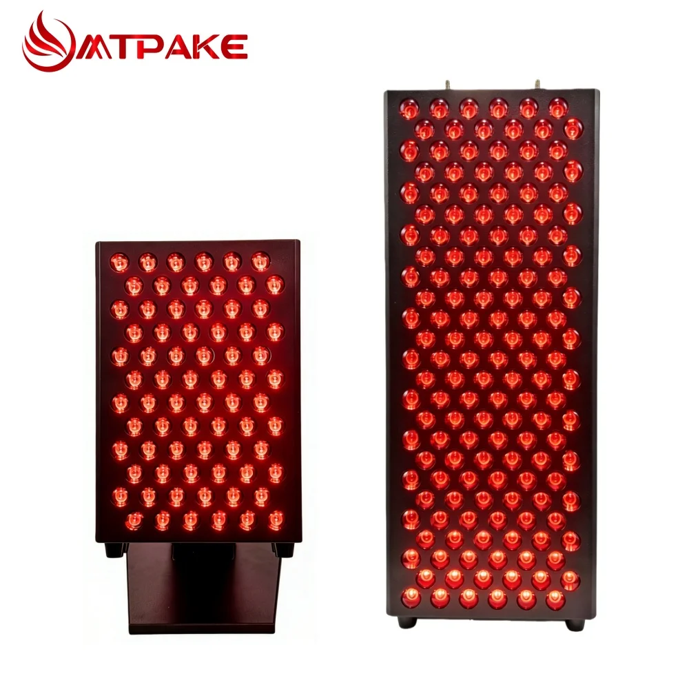 Led Red Light Therapy Panel for Face and Full Body Dimmable Timable 70/140/210 Dual Chip LEDs 660nm 630nm 850nm Near Infrared