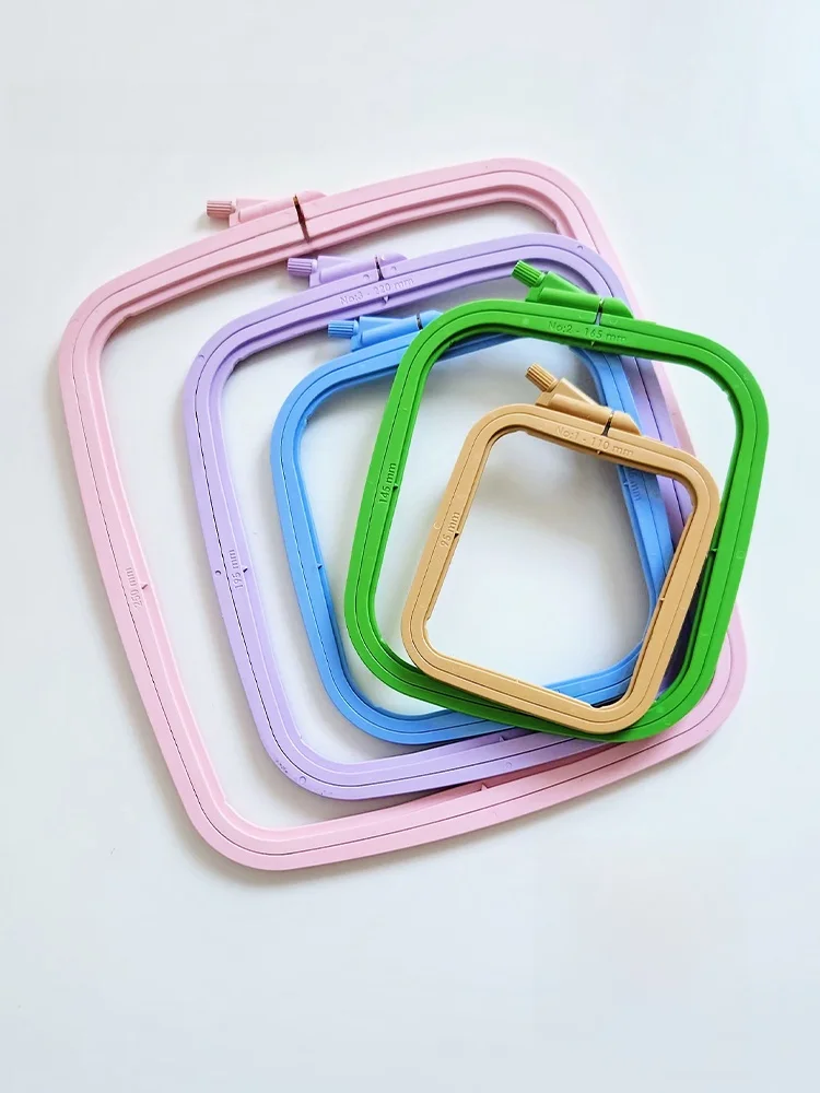 

Квадратная рамка для вышивания Nurge Turki с канвой для вышивки крестом, аксессуары для домашнего шитья и рукоделия