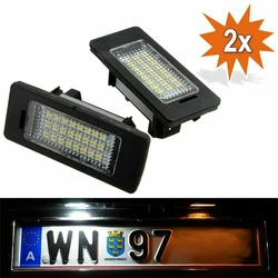 Luz led para matrícula de coche, accesorio de xenón 6000K para BMW serie 5, E60, E39, E61, E70, E71, E72, E82, E84, E88, E90, E91, E92, E93, 12V