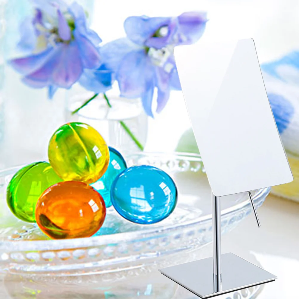 3X Magnified Makeup Mirror Rectangle Desktop Mirror 360 Degree Rotating Bathroom Bedroom Dressing Table Adjustable Shaving