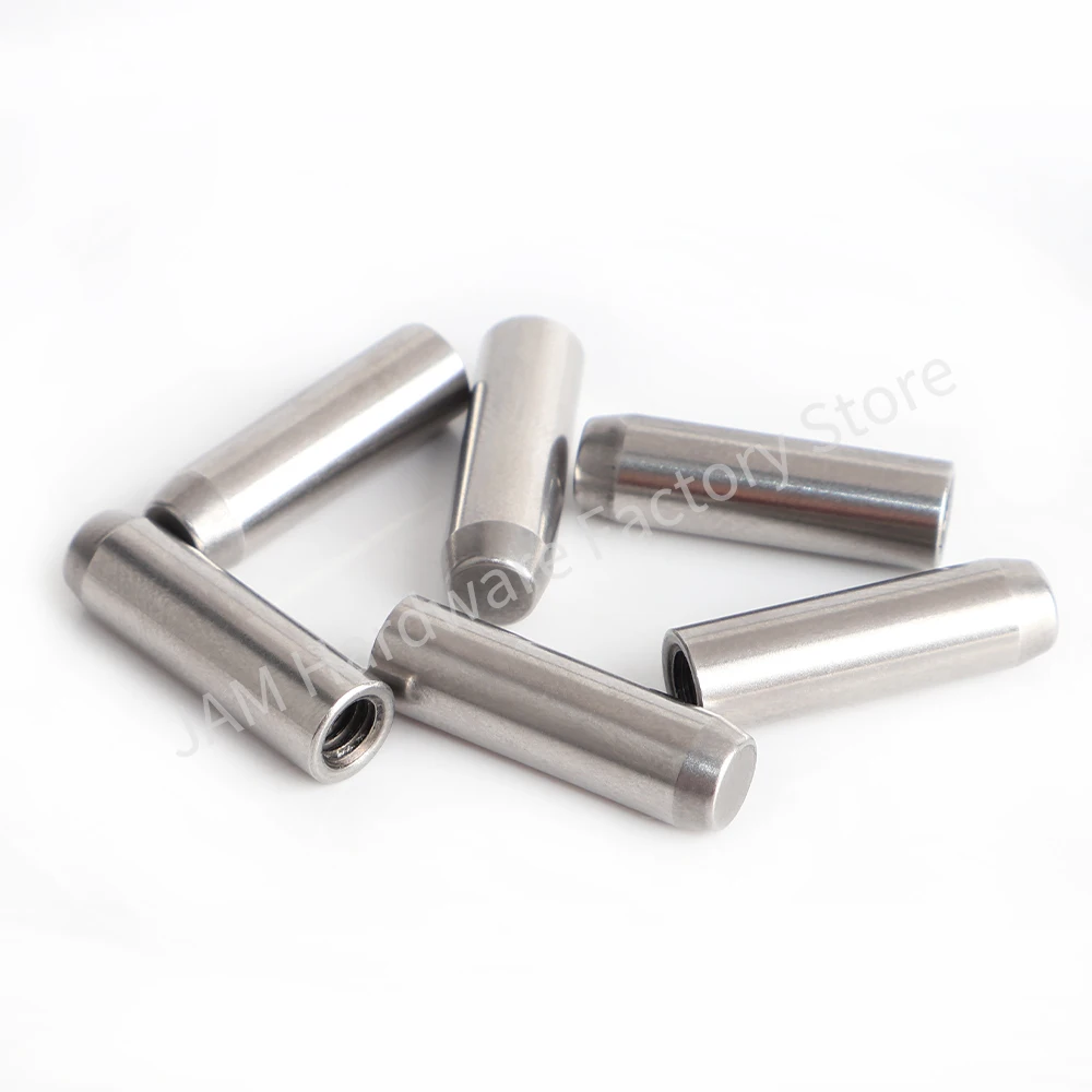 MJ614 High Quality Internal Thread Cylindrical Pin Precision Mold Positioning Pin Bearing Steel Pin Shaft