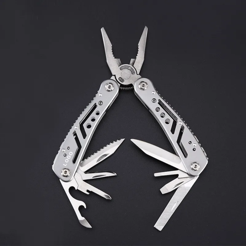 

Multifunctional Tool Pliers Outdoor Camping Folding Pliers Stainless Steel Mini Combination Knife Pliers Crimping Tool