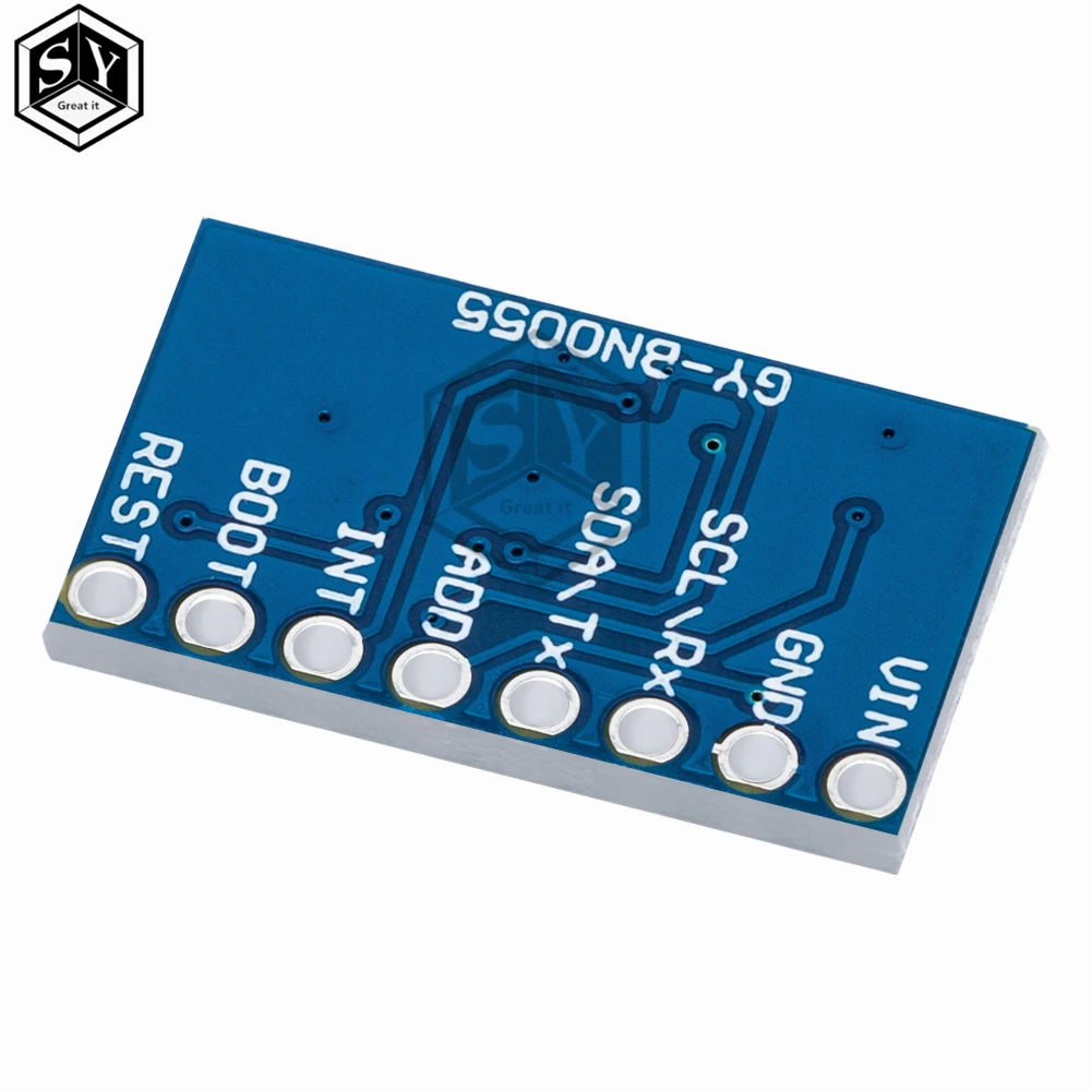 GY-BNO055 9DOF 9-axis BNO055 Absolute Orientation Breakout Board Sensor Module Angle Gyroscope Module IIC Serial for